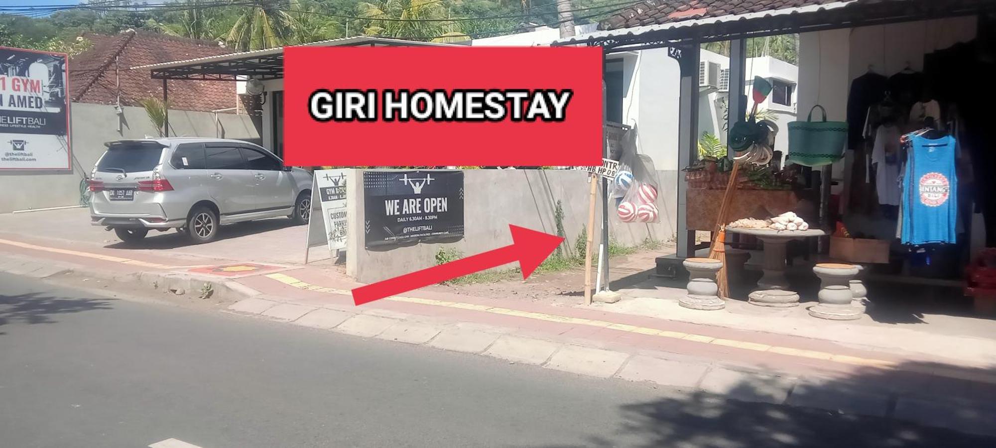 Giri Homestay アメッド エクステリア 写真